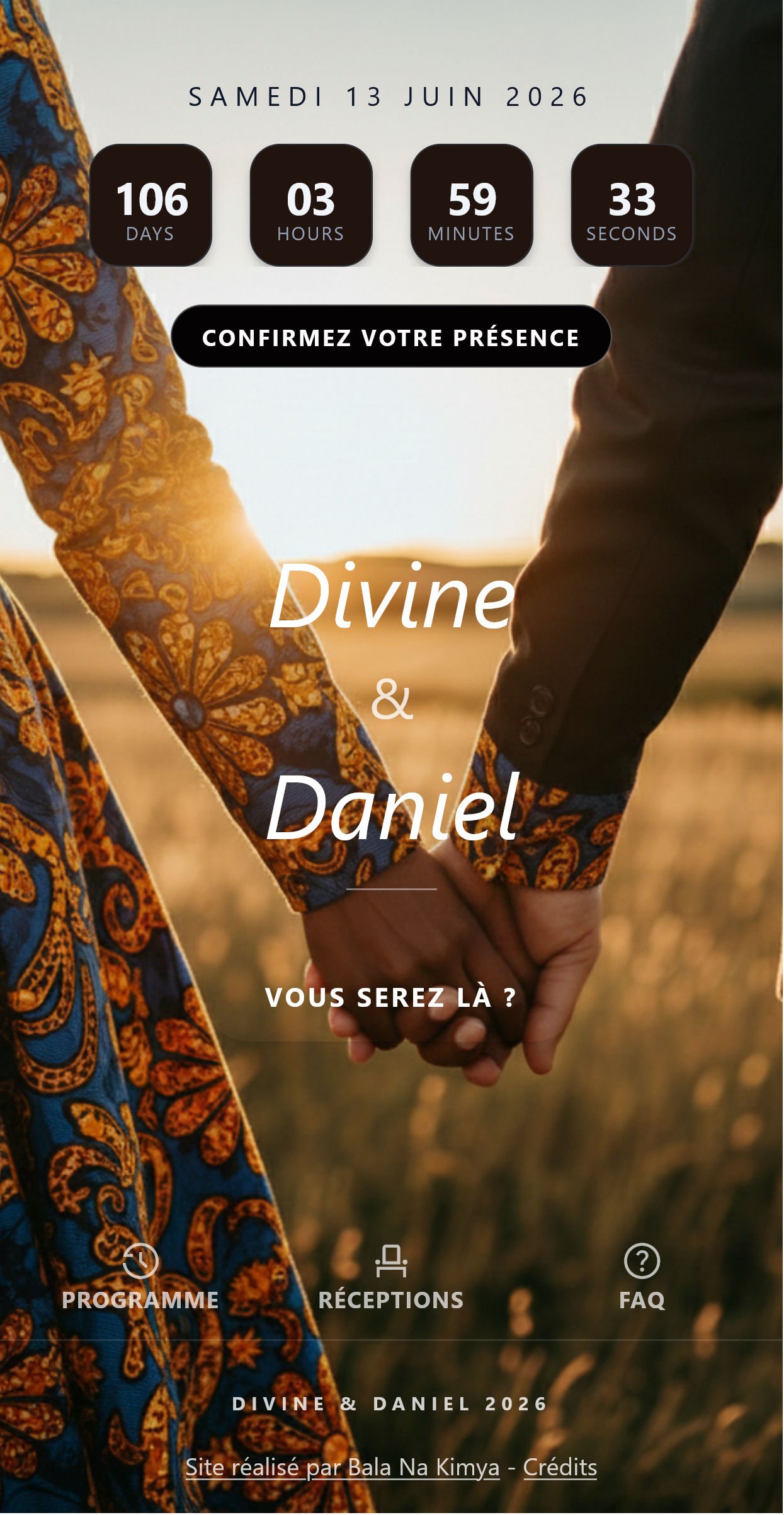 Bolingo black and wax theme